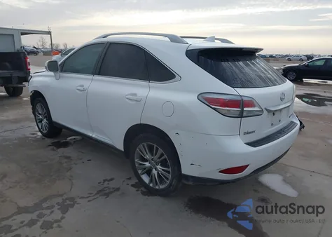 2014 Lexus Rx 350 z USA, uszkodzony, nr VIN 2T2ZK1BA2EC145529